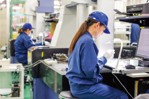 部品の寸法や外観の検査イメージ画像